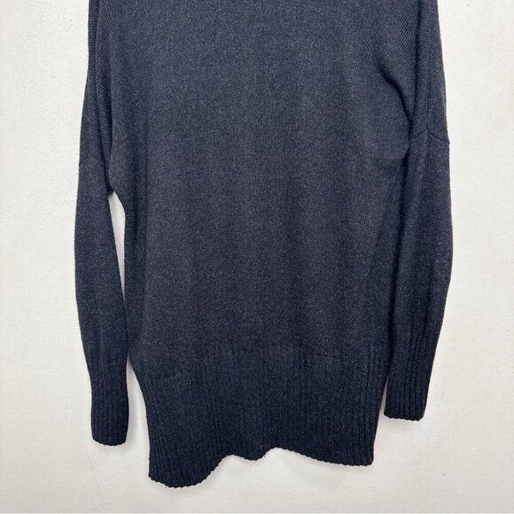 Aritzia Womens Xsmall Talula Cashmere Open Front Black Cardigan - Picture 14 of 15